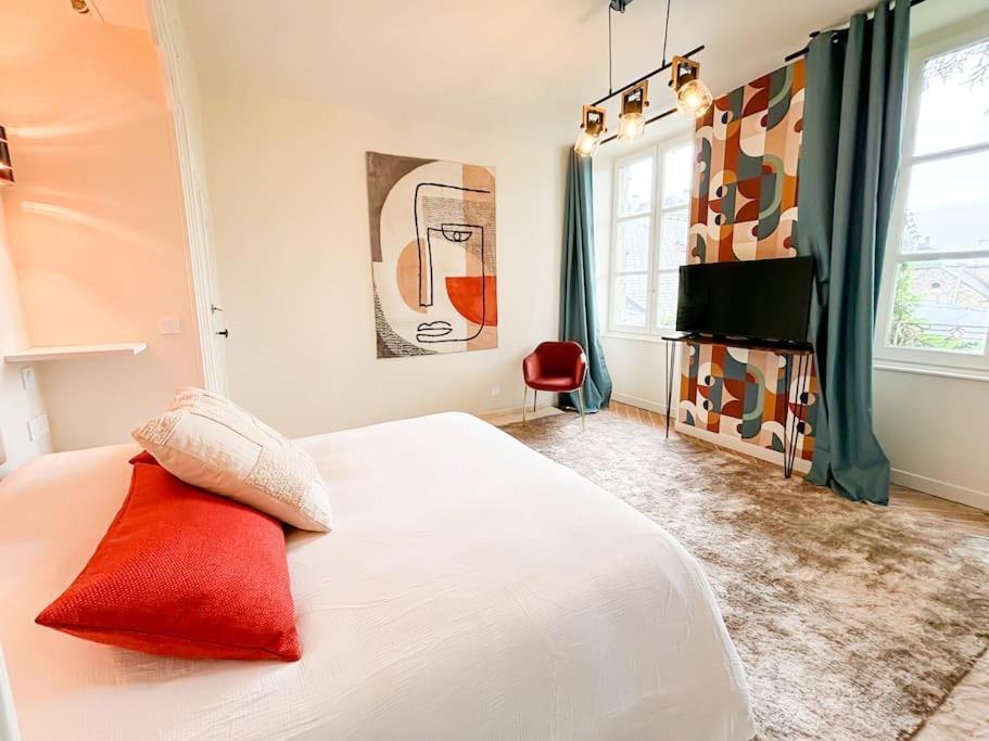 Appartement Cote Jardin - Centre Alencon Exterior photo
